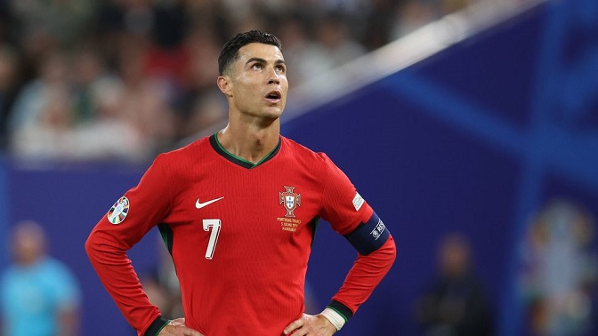 CRISTIANO RONALDO osallistui kaikkiin Portugalin joukkueen otteluihin